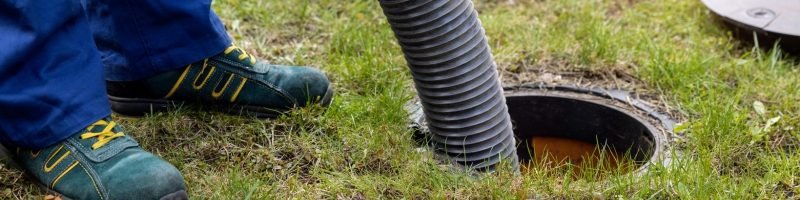 Limpeza de poço e fossa